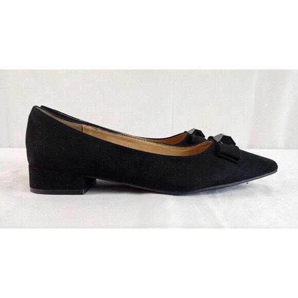 CL by Laundry Comfort Cushion Spot News Black Shoes Size 10W Great Condition - Picture 1 of 10